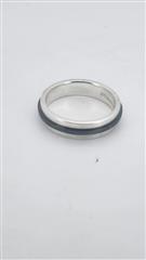 Tiffany & Co. Gent's Silver Ring 925 Silver 6.41g Size:9.5
